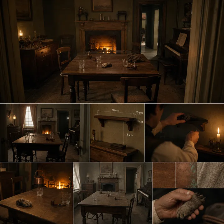 The parlour — location reference board