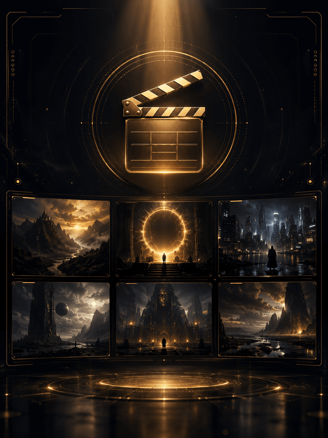 CAINIX cinematic showcase gallery