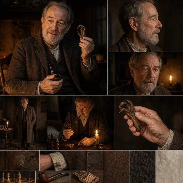 Mr. White — reference image approved in CAINIX